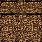 Custom Brown Brown-Old Gold 3D Pattern Design Leopard Performance T-Shirt photo 2