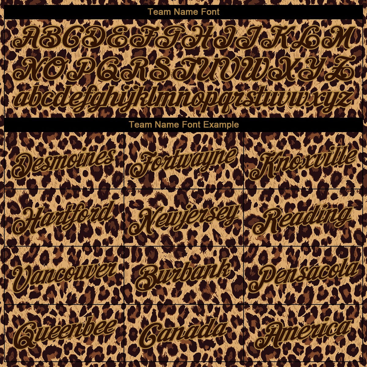 Custom Brown Brown-Old Gold 3D Pattern Design Leopard Performance T-Shirt photo 2