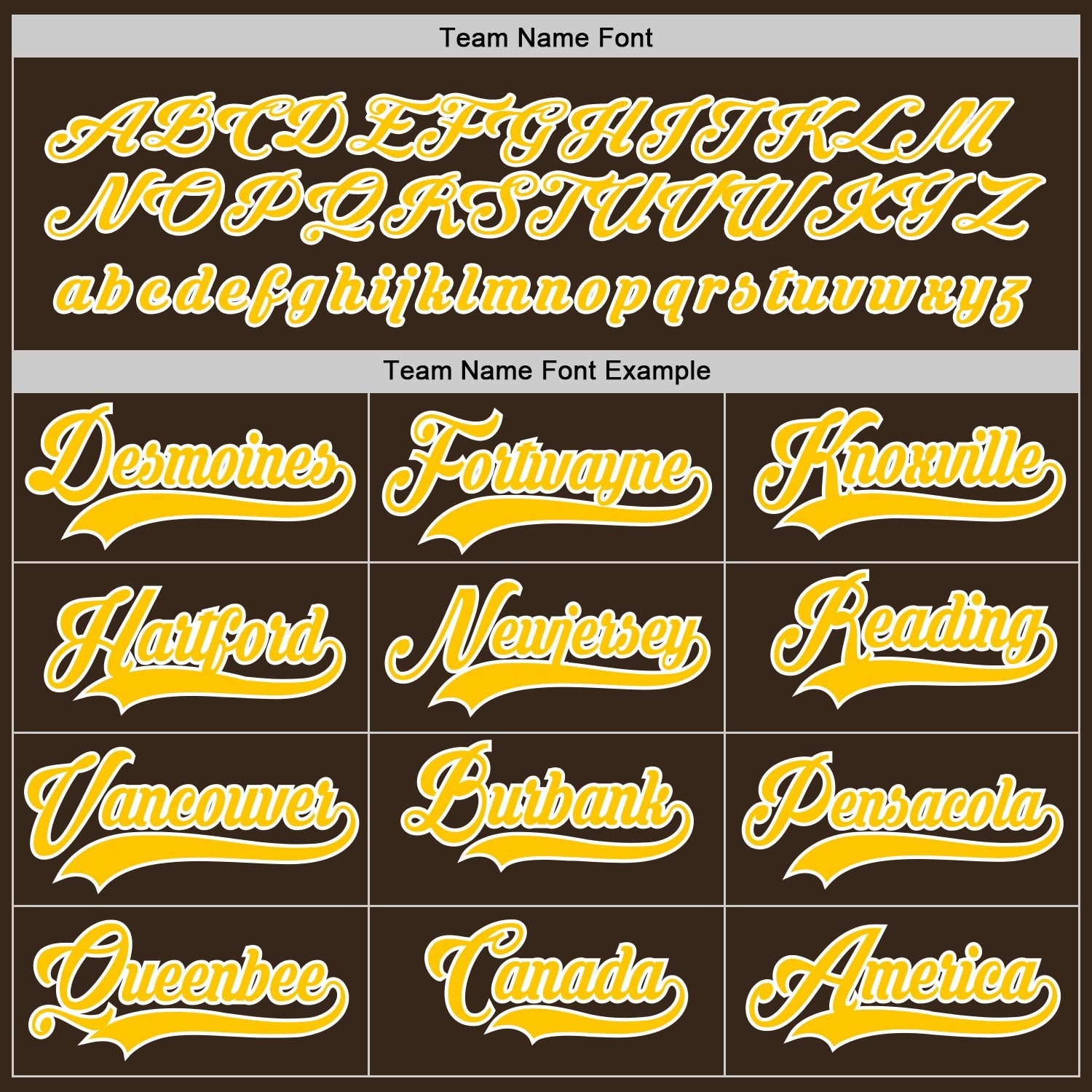 Custom Brown Gold-White Hockey Jersey photo 3