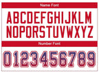Custom Royal Red-White Drift Fashion Football Jersey photo 5