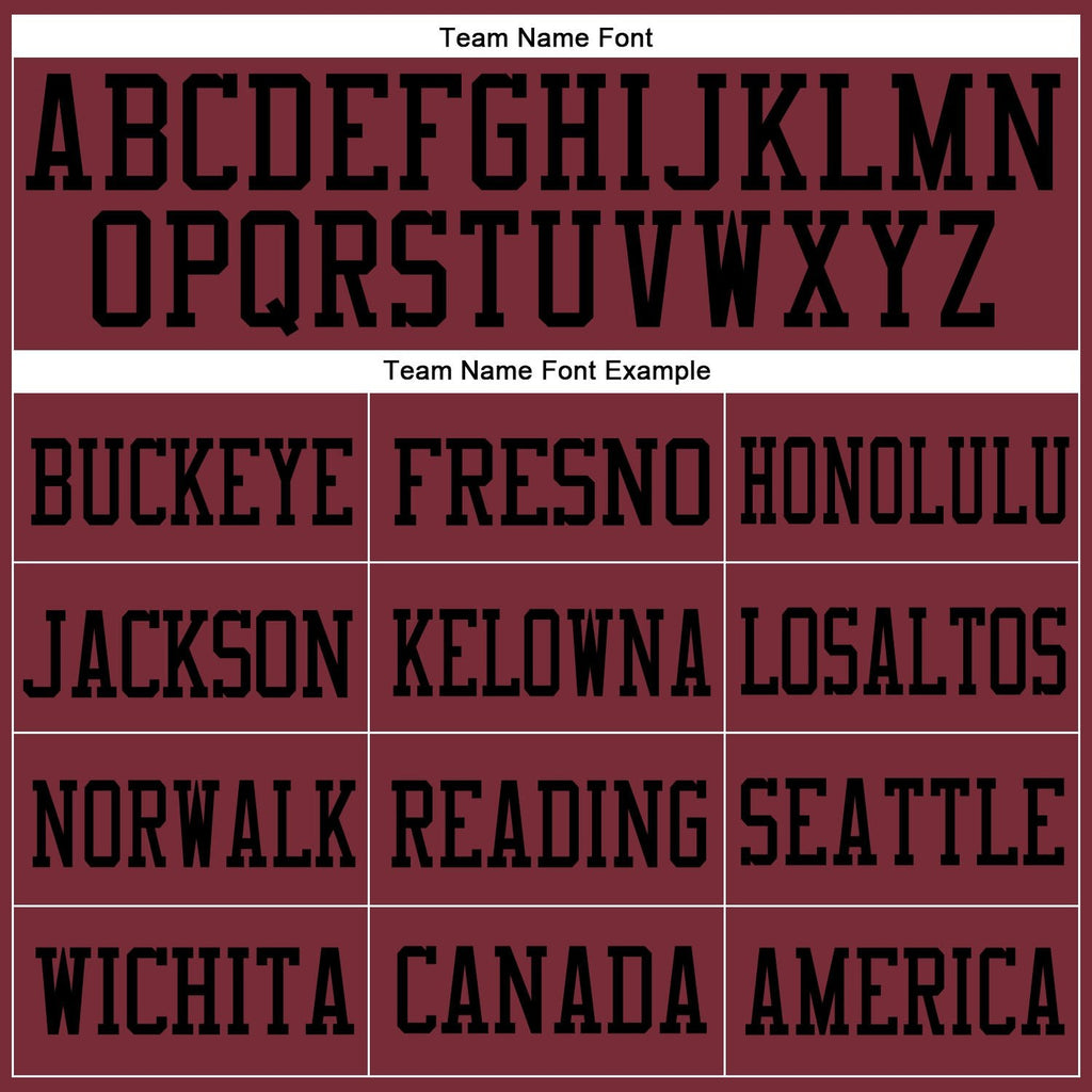 Custom Burgundy Burgundy-Black Mesh Authentic Football Jersey photo 2