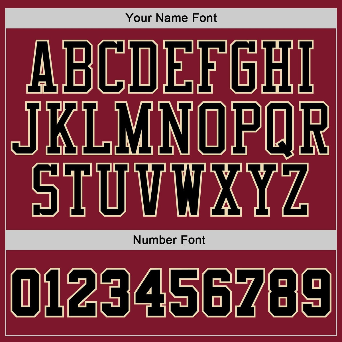 Custom Stitched Burgundy Cream Pinstripe Black-Cream Sports Pullover Sweatshirt Hoodie photo 2