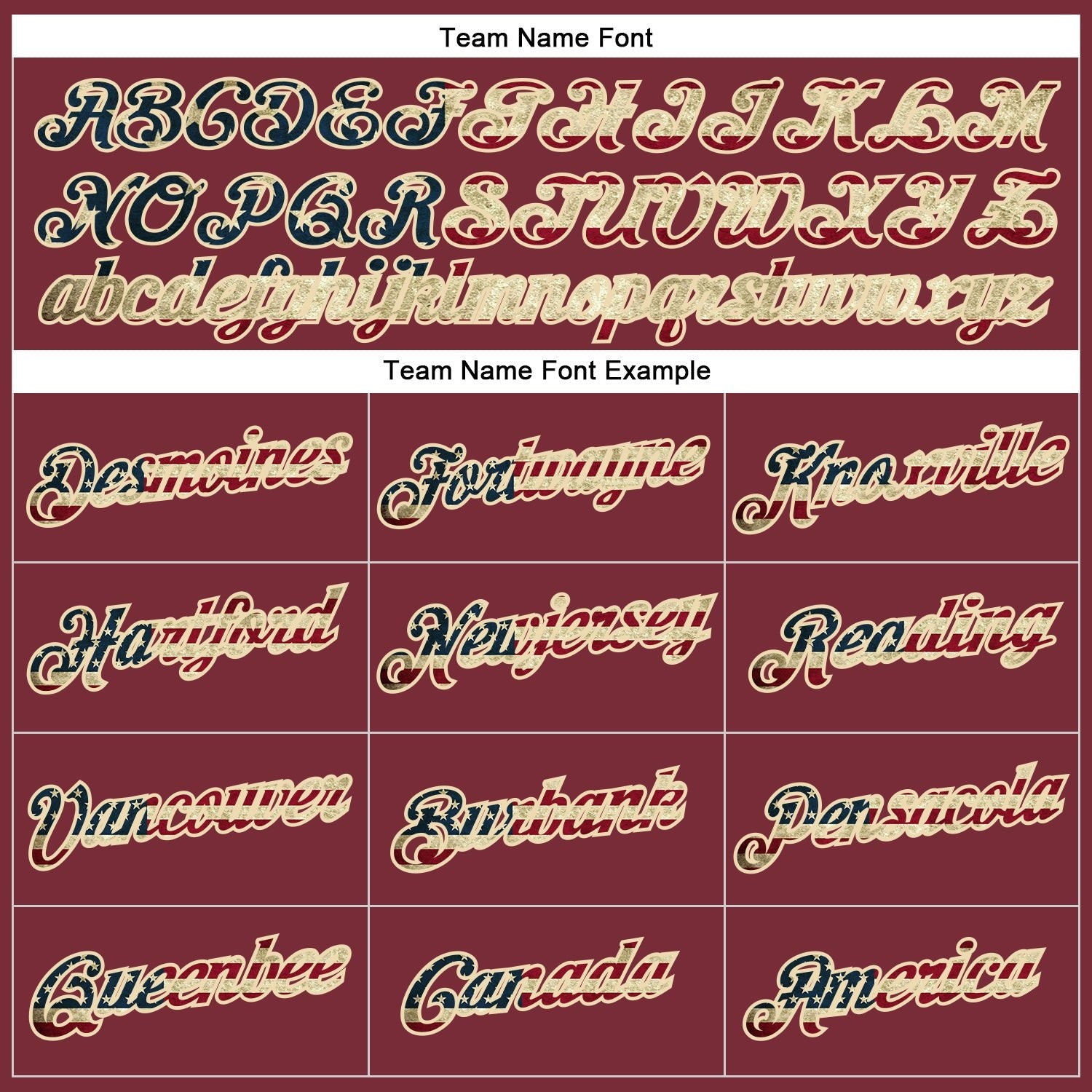 Custom Burgundy Vintage USA Flag-City Cream Performance T-Shirt photo 2