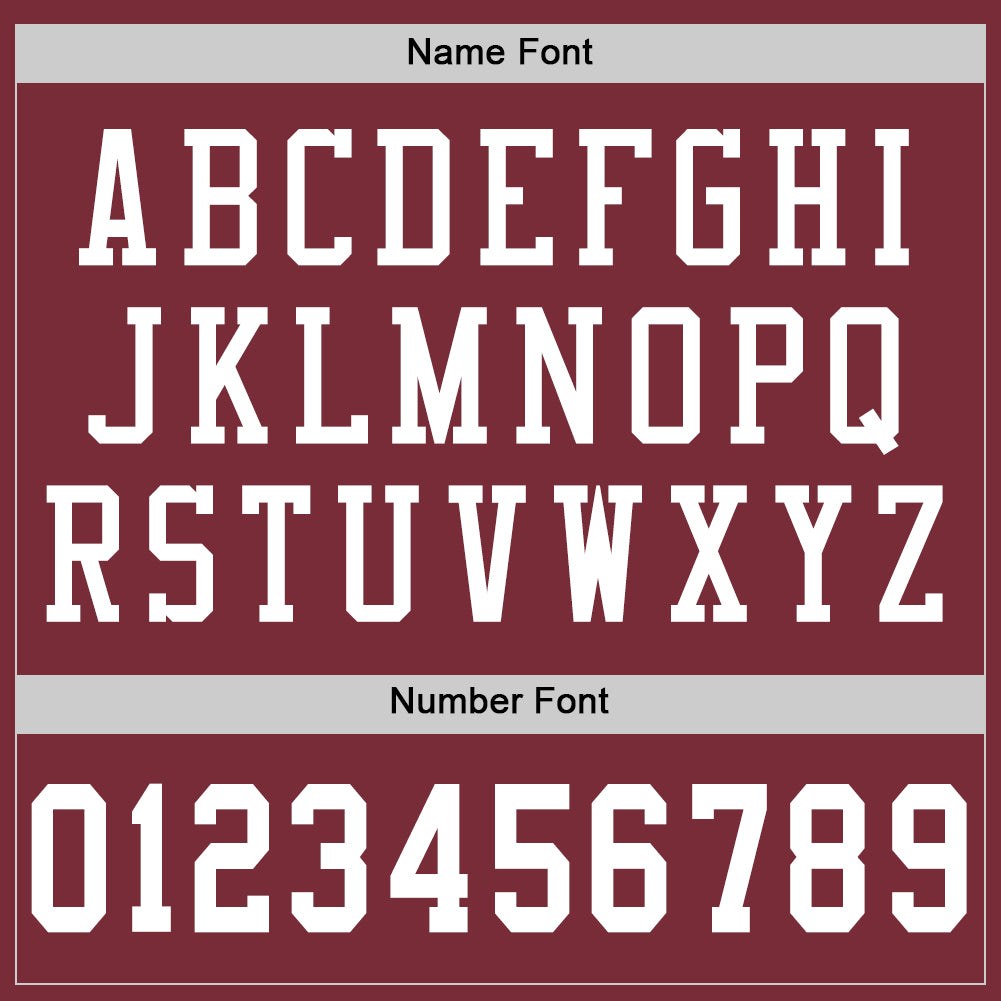 Custom Burgundy White Mesh Authentic Football Jersey photo 3