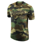 Custom Camo Black-Cream Performance Salute To Service T-Shirt photo 4