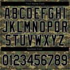 Custom Stitched Camo Black-Gray Sports Pullover Sweatshirt Salute To Service Hoodie photo 5