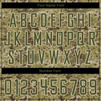 Custom Stitched Camo Olive-Cream Sports Pullover Sweatshirt Salute To Service Hoodie photo 5