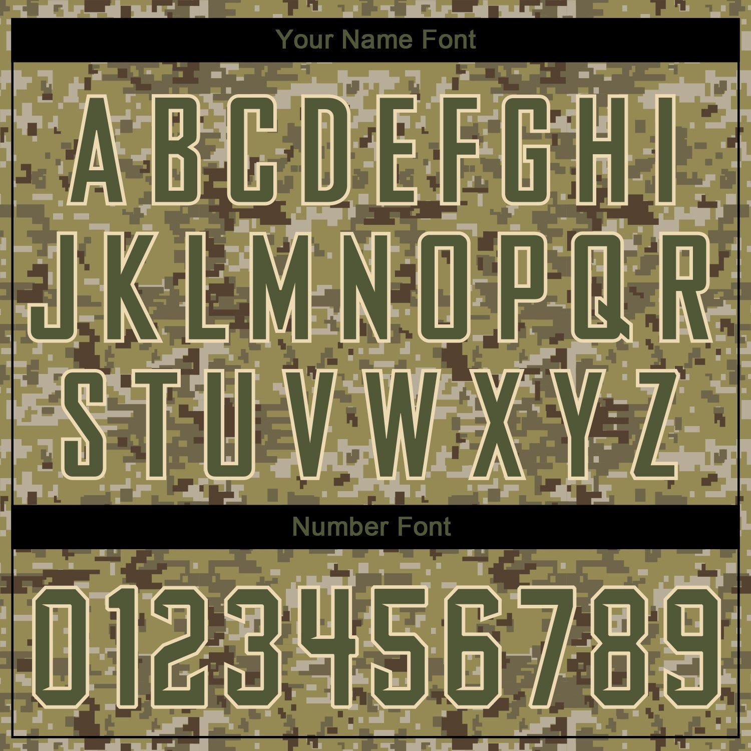 Custom Stitched Camo Olive-Cream Sports Pullover Sweatshirt Salute To Service Hoodie photo 5