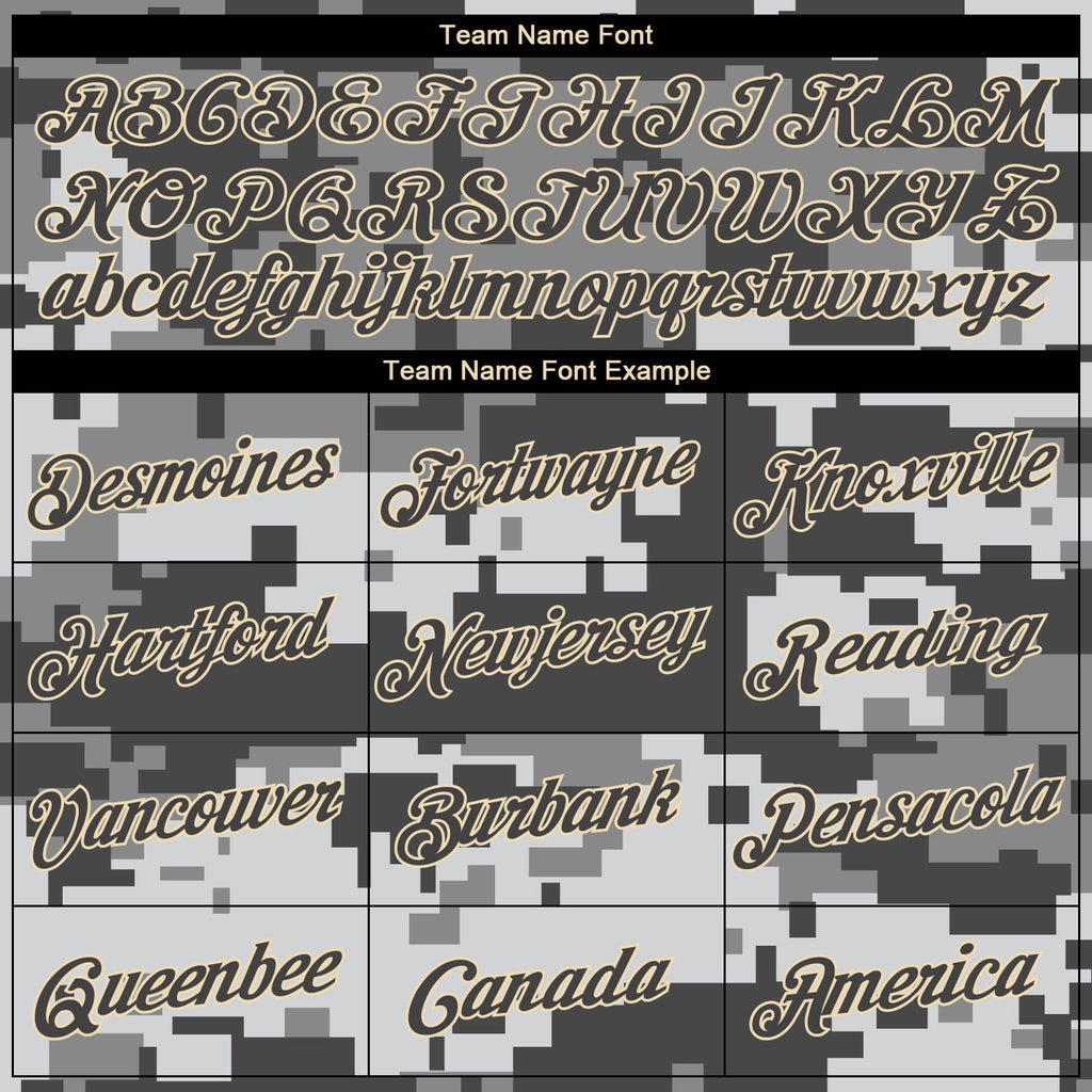 Custom Stitched Camo Steel Gray-Cream Sports Pullover Sweatshirt Salute To Service Hoodie photo 4