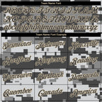 Custom Stitched Camo Steel Gray-Cream Sports Pullover Sweatshirt Salute To Service Hoodie photo 4