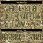 Custom Camo Olive-Cream Performance Salute To Service T-Shirt photo 3