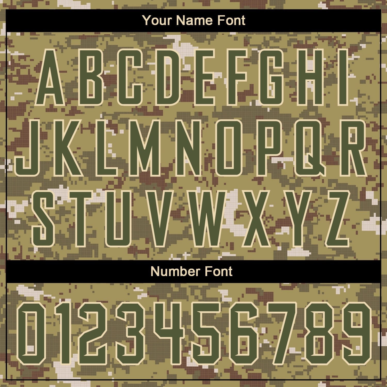 Custom Camo Olive-Cream Performance Salute To Service T-Shirt photo 3