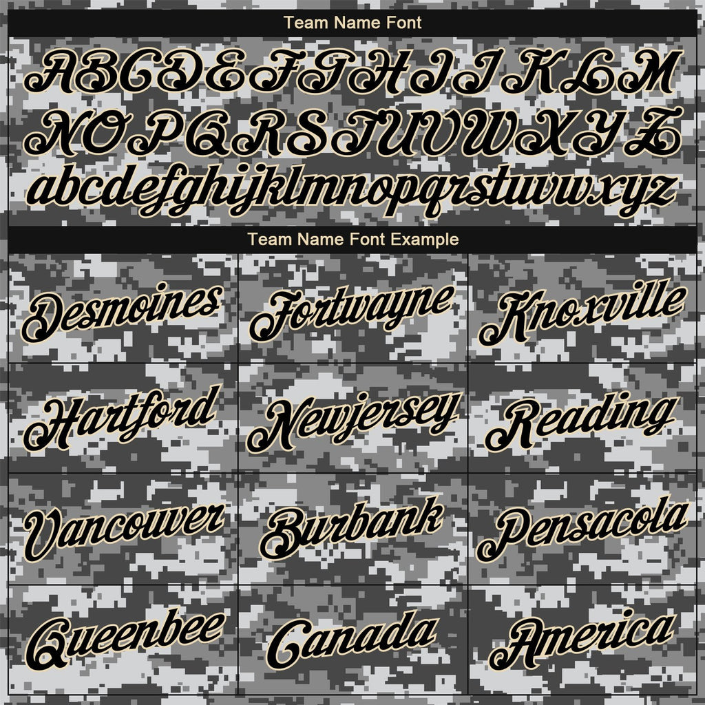 Custom Camo Black-Cream Performance Salute To Service T-Shirt photo 2