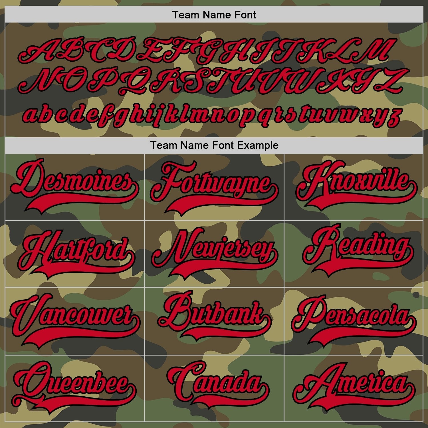 Custom Camo Red-Black Salute To Service Hockey Jersey photo 3