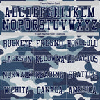 Custom Stitched Camo Navy-White Sports Pullover Sweatshirt Salute To Service Hoodie photo 2