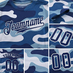 Custom Camo Navy-Gray Performance Salute To Service T-Shirt detail
