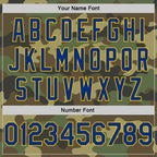 Custom Camo Royal-Gold Authentic Salute To Service Basketball Jersey photo 3