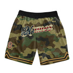 Custom Camo Vintage USA Flag-Cream Authentic Salute To Service Basketball Shorts photo 1
