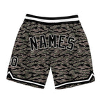 Custom Camo Black-White Authentic Salute To Service Basketball Shorts photo 1