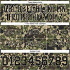Custom Camo Black-Cream Authentic Salute To Service Basketball Shorts photo 2
