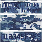 Custom Camo Navy-Light Blue Authentic Salute To Service Basketball Shorts photo 2