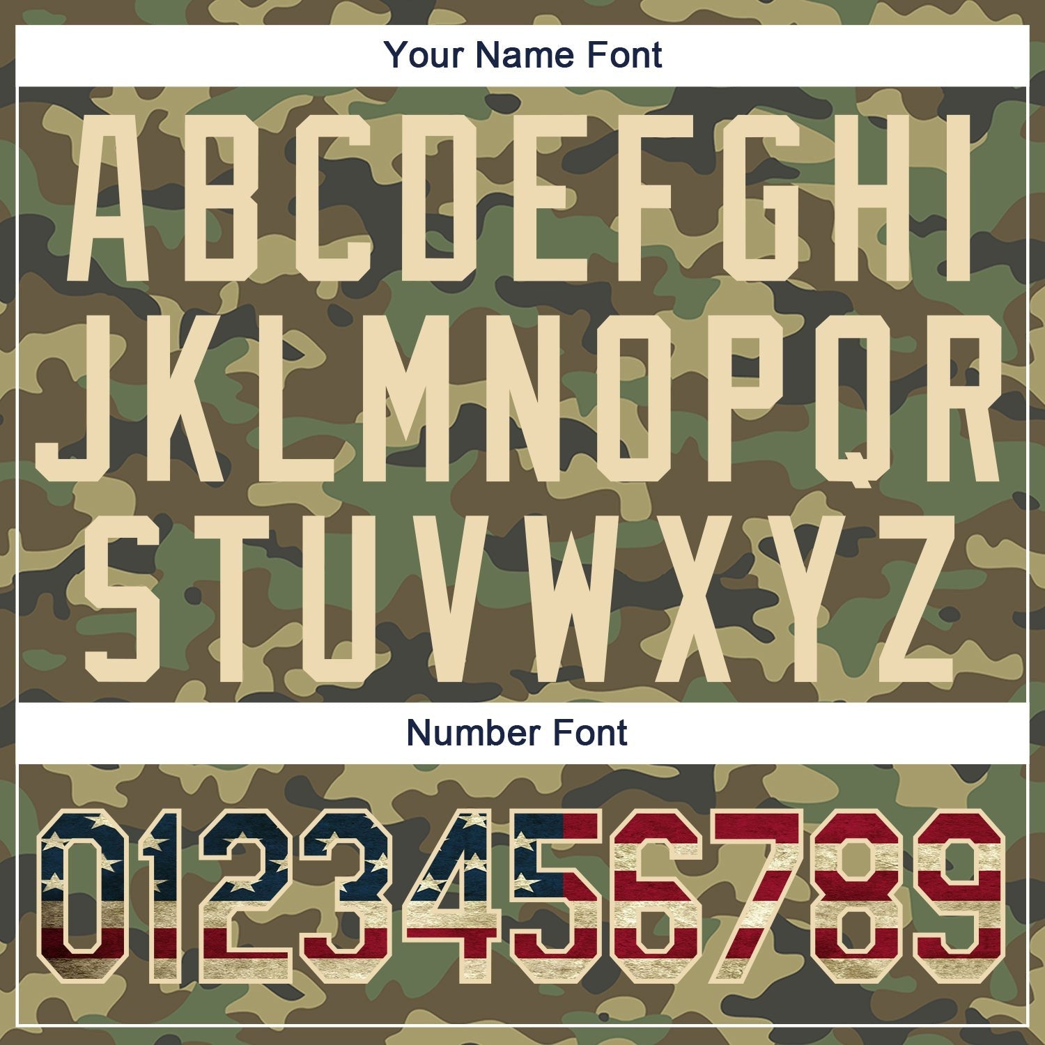 Custom Stitched Camo Vintage USA Flag-Cream Sports Pullover Sweatshirt Salute To Service Hoodie photo 4