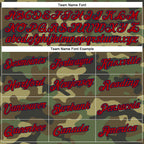 Custom Camo Red-Navy Performance Salute To Service T-Shirt photo 2