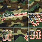 Custom Camo Vintage USA Flag-City Cream Performance Salute To Service T-Shirt detail