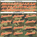 Custom Camo Orange-White Performance Salute To Service T-Shirt photo 2