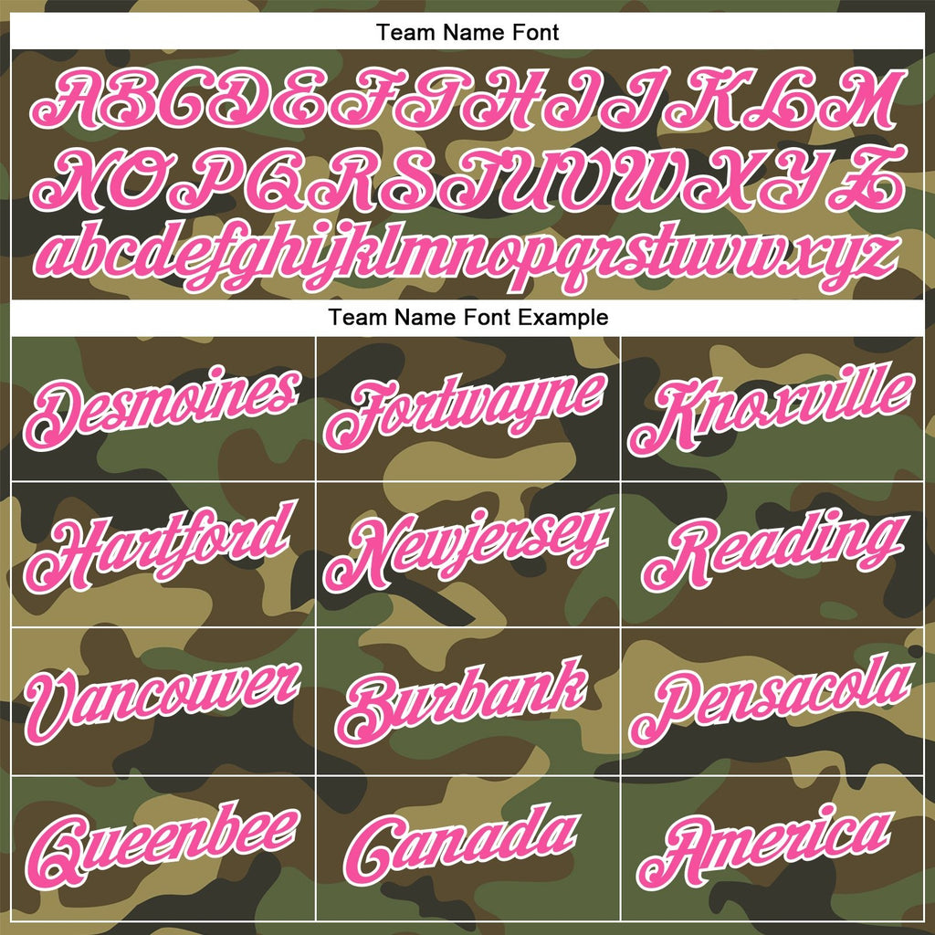 Custom Camo Pink-White Performance Salute To Service T-Shirt photo 2