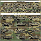 Custom Camo Black-Cream Salute To Service Hockey Lace Neck Jersey photo 4