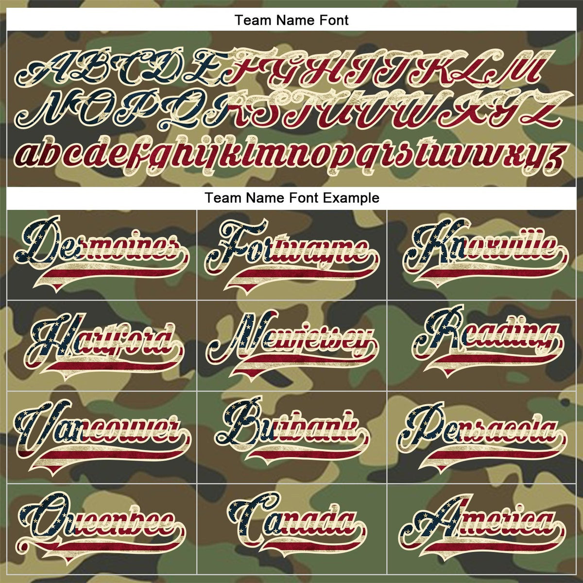 Custom Camo Vintage USA Flag Cream-Black Salute To Service Hockey Lace Neck Jersey photo 4