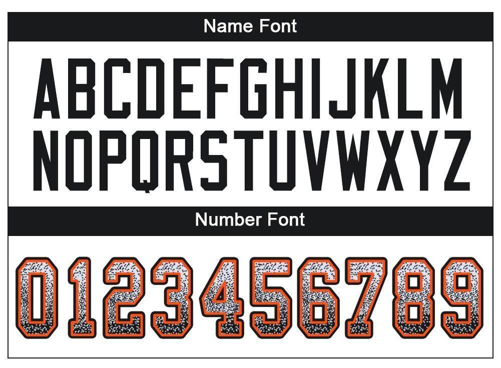 Custom White Black-Orange Drift Fashion Football Jersey photo 3