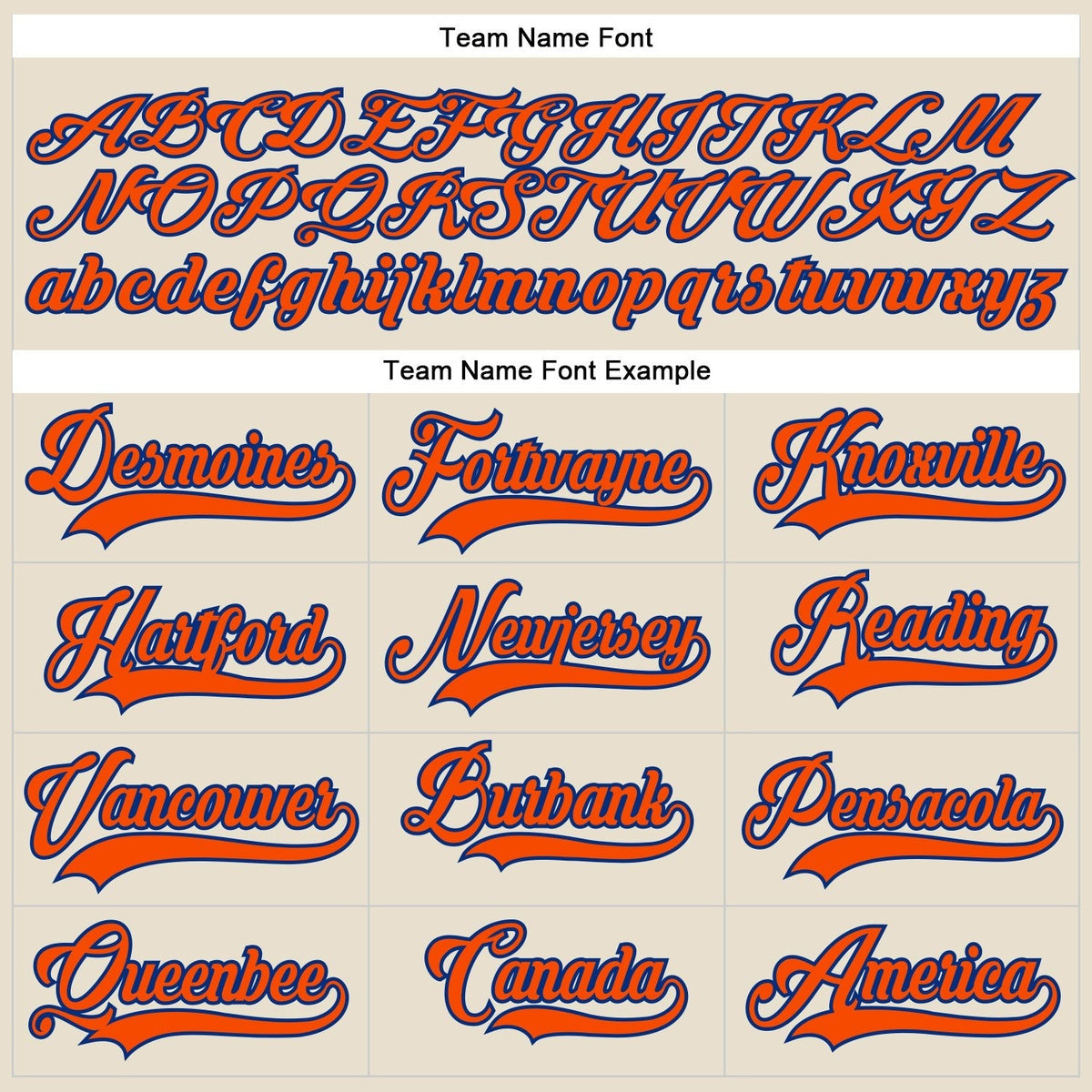 Custom Cream Orange-Royal Hockey Lace Neck Jersey photo 3