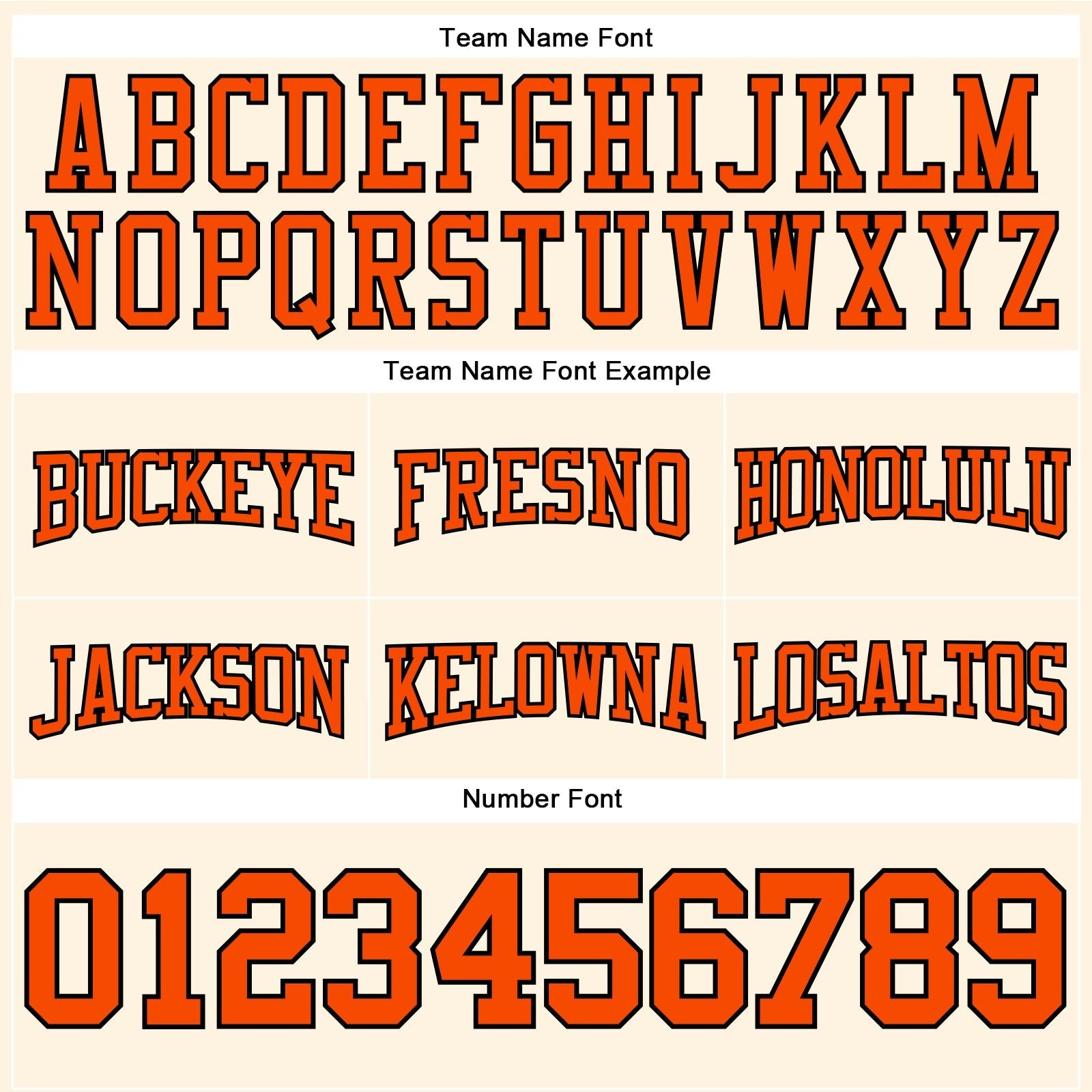 Custom Stitched Cream Orange-Black Football Pullover Sweatshirt Hoodie photo 2