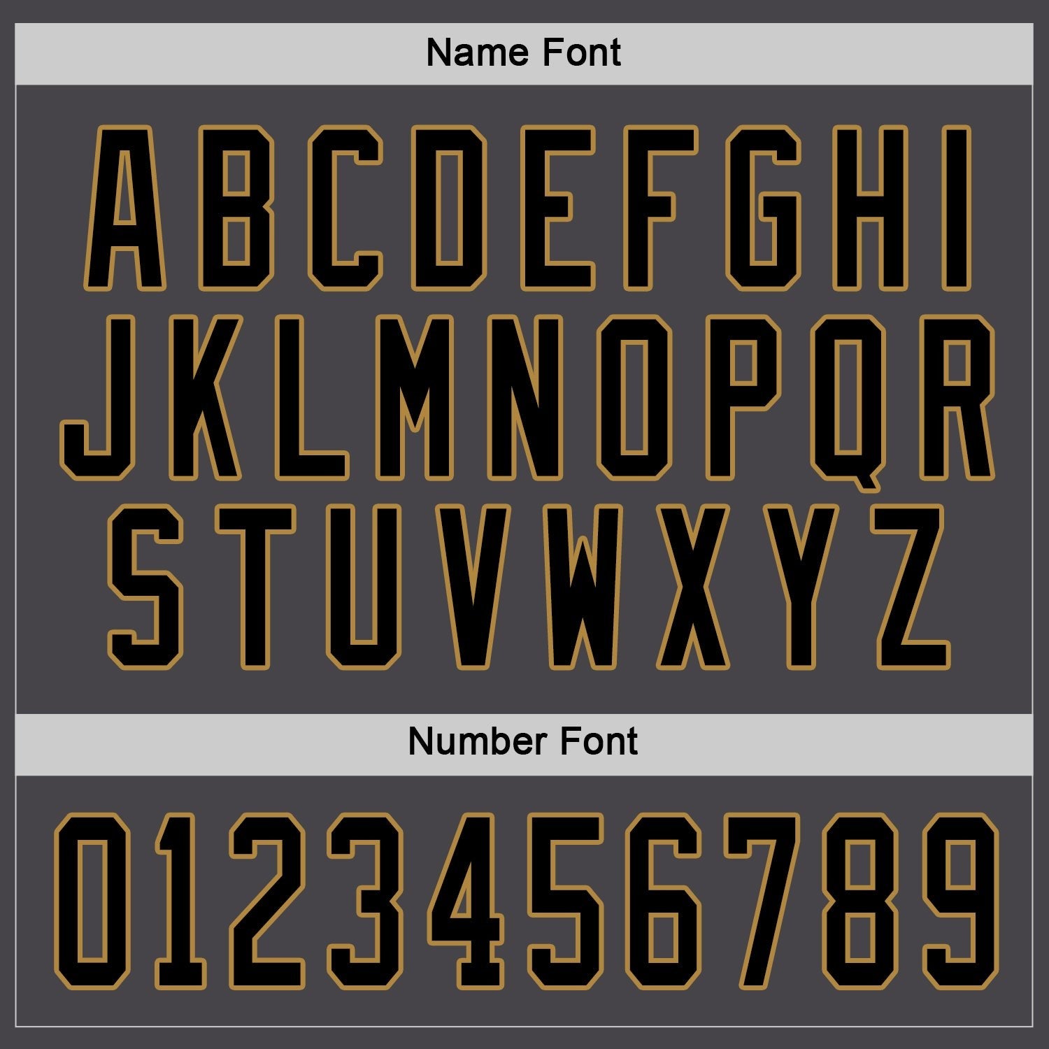 Custom Steel Gray Black-Old Gold Hockey Jersey photo 3