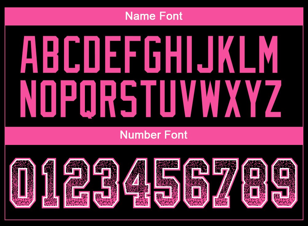 Custom Black Pink-White Drift Fashion Football Jersey photo 4