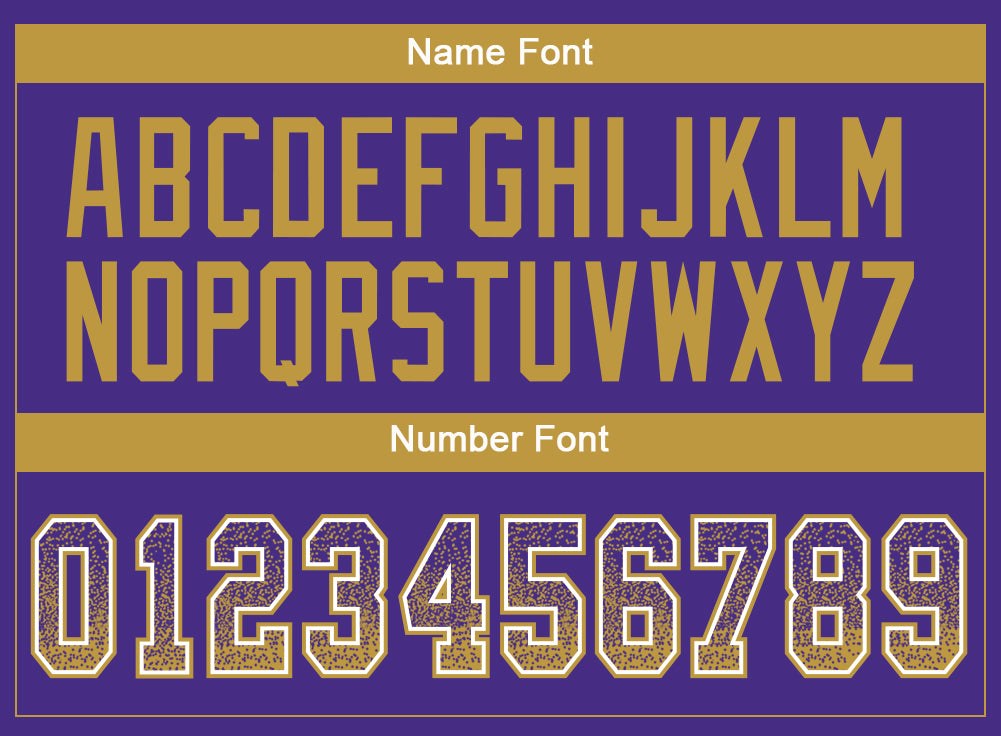 Custom Purple Old Gold-White Drift Fashion Football Jersey photo 4