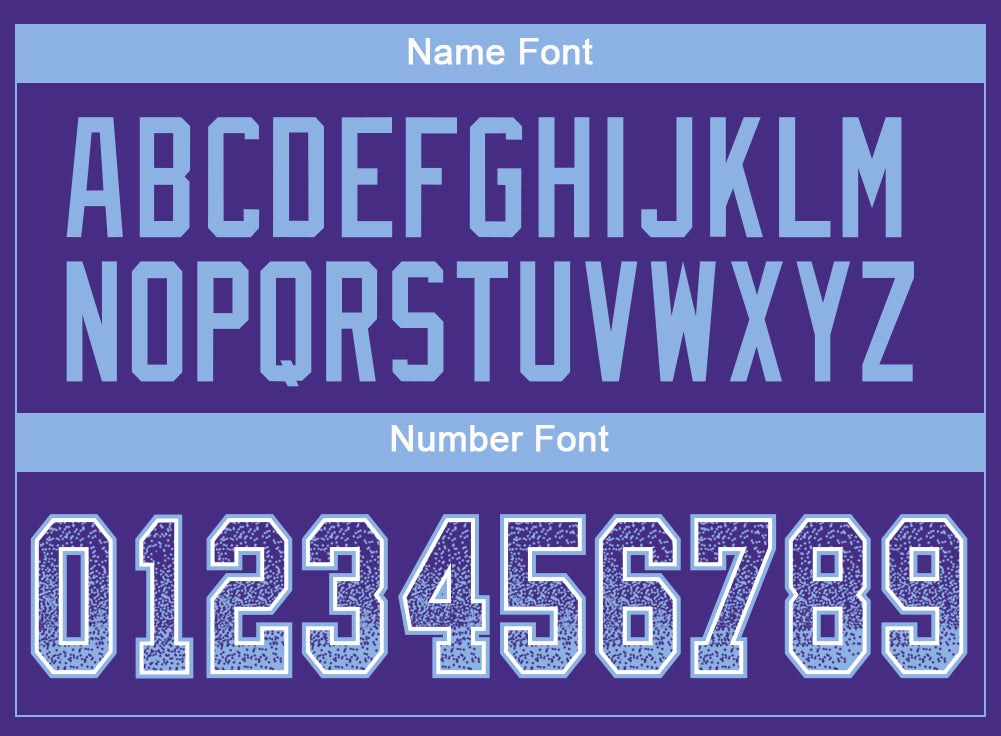 Custom Purple Light Blue-White Drift Fashion Football Jersey photo 3