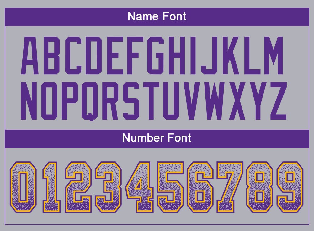 Custom Gray Purple-Gold Drift Fashion Football Jersey photo 3