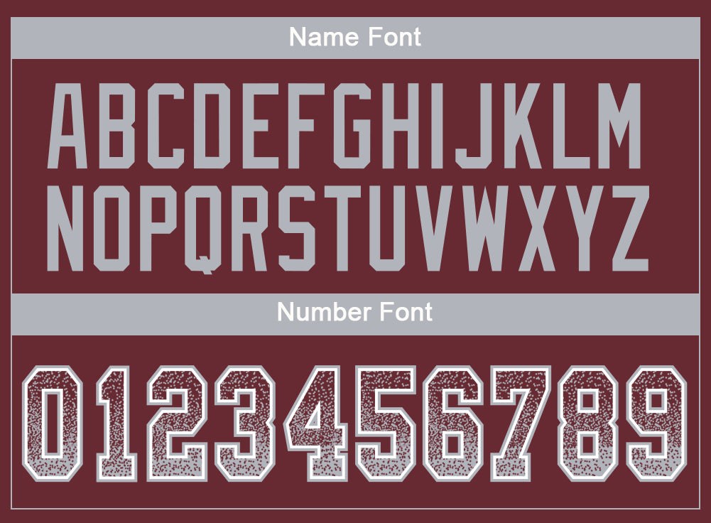 Custom Burgundy Gray-White Drift Fashion Football Jersey photo 4
