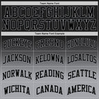 Custom Black Black-Gray Authentic Fade Fashion Basketball Jersey photo 3