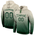 Custom Stitched Cream Green Fade Fashion Sports Pullover Sweatshirt Hoodie photo 1