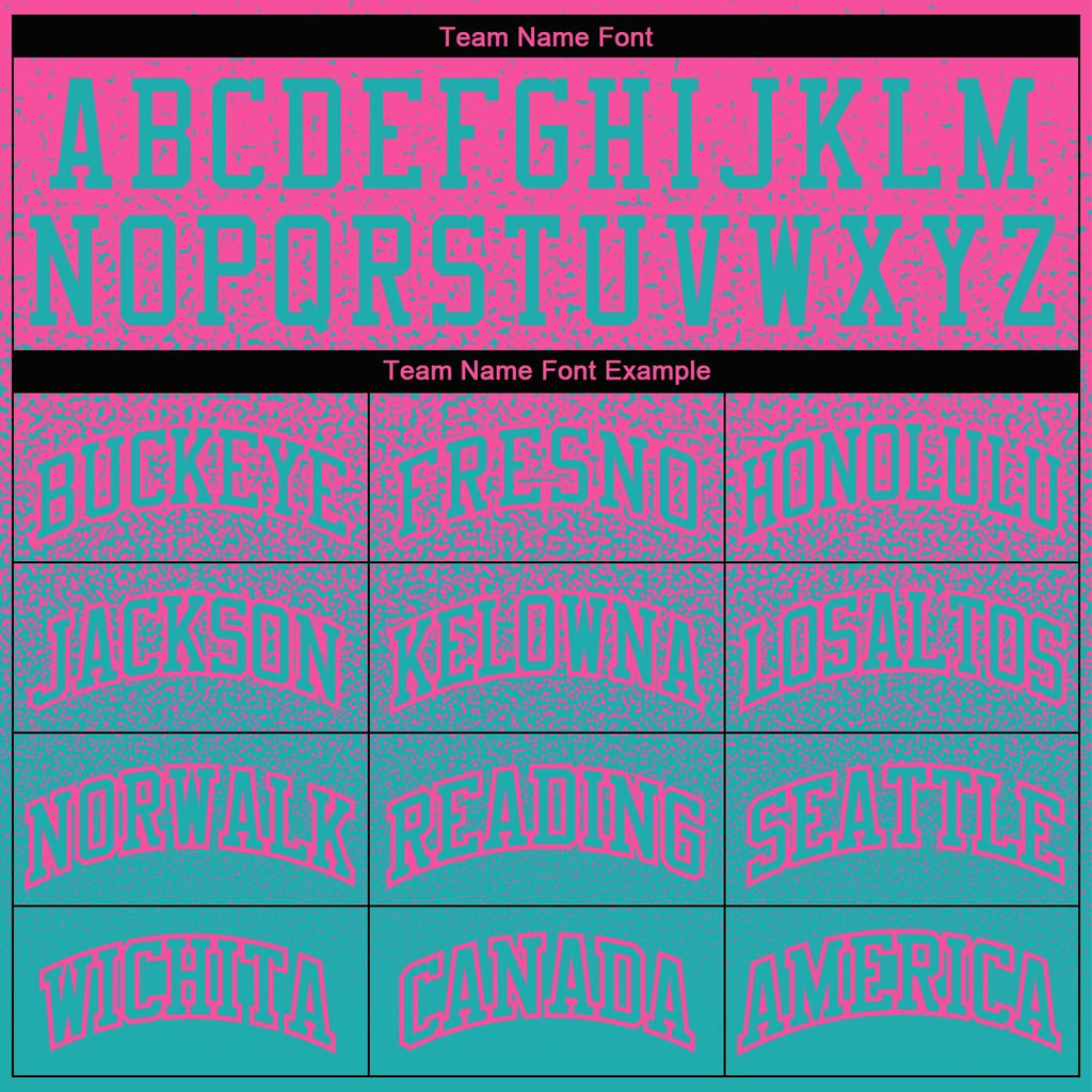 Custom Stitched Pink Aqua Fade Fashion Sports Pullover Sweatshirt Hoodie photo 2