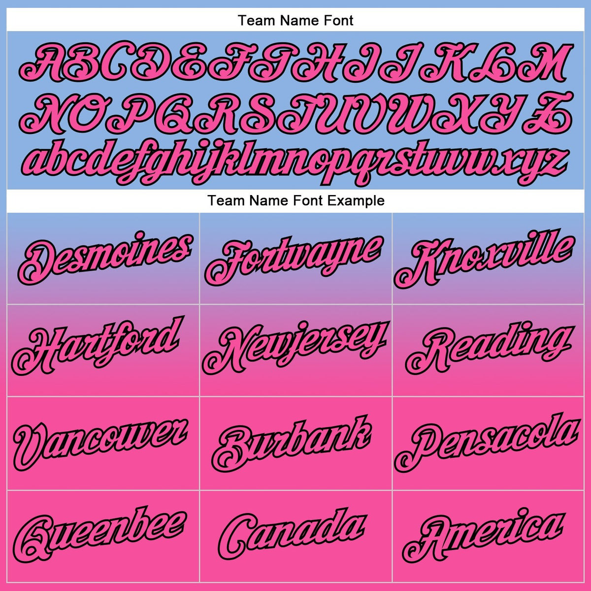 Custom Stitched Light Blue Pink-Black Fade Fashion Sports Pullover Sweatshirt Hoodie photo 3
