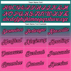 Custom Stitched Teal Pink-Black Fade Fashion Sports Pullover Sweatshirt Hoodie photo 3