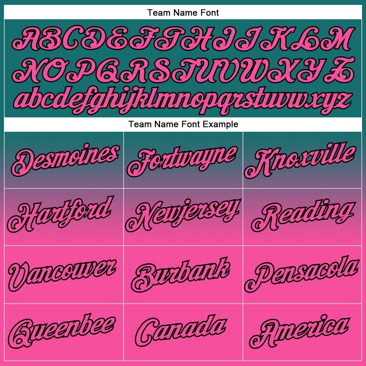 Custom Stitched Teal Pink-Black Fade Fashion Sports Pullover Sweatshirt Hoodie photo 3