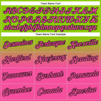 Custom Stitched Neon Green Pink-Black Fade Fashion Sports Pullover Sweatshirt Hoodie photo 3
