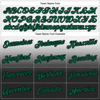 Custom Stitched White Kelly Green-Black Fade Fashion Sports Pullover Sweatshirt Hoodie photo 3