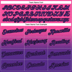 Custom Stitched Pink Purple-Black Fade Fashion Sports Pullover Sweatshirt Hoodie photo 3
